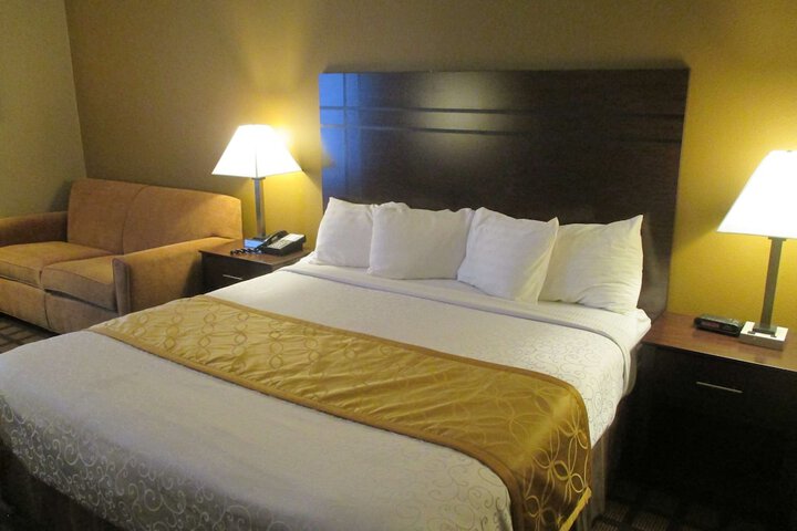 1 King Bed Forest View Fireplace Microwave and Refrigerator WiFi Continental Breakfast (2 of 10)