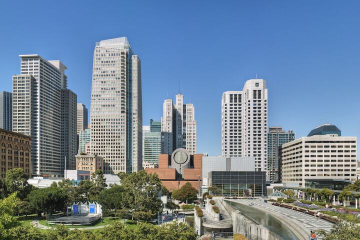 City view from property