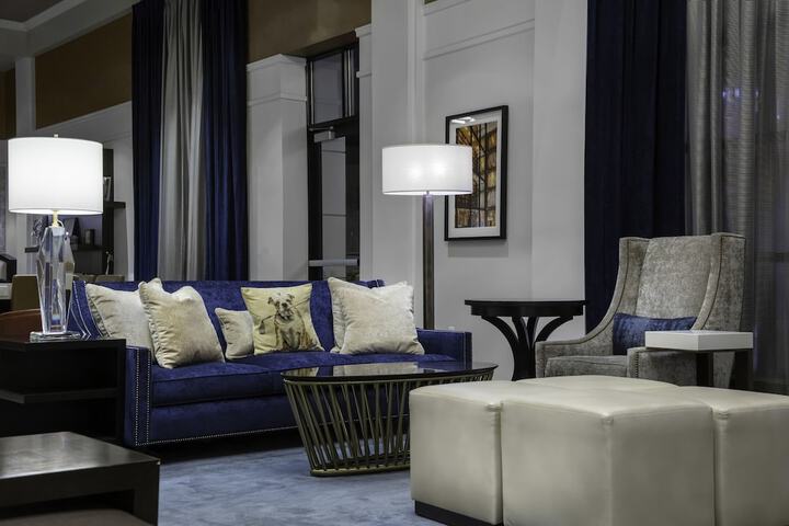 Lobby sitting area