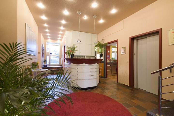 Interior entrance