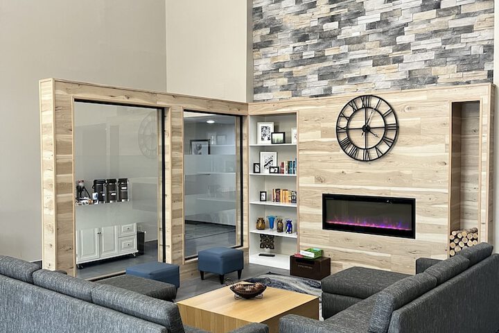 Lobby sitting area