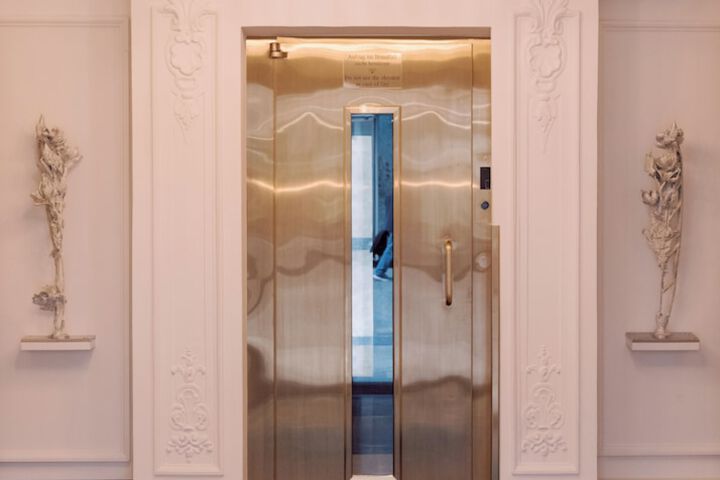 Interior entrance