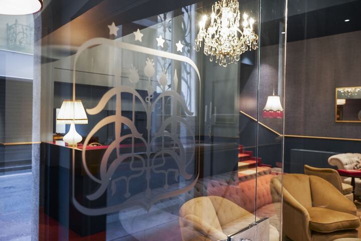 Interior entrance