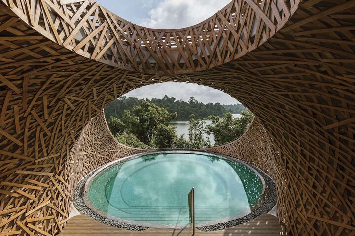 Exterior of Mandai Rainforest Resort by Banyan Tree