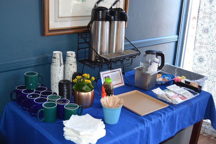 Breakfast area