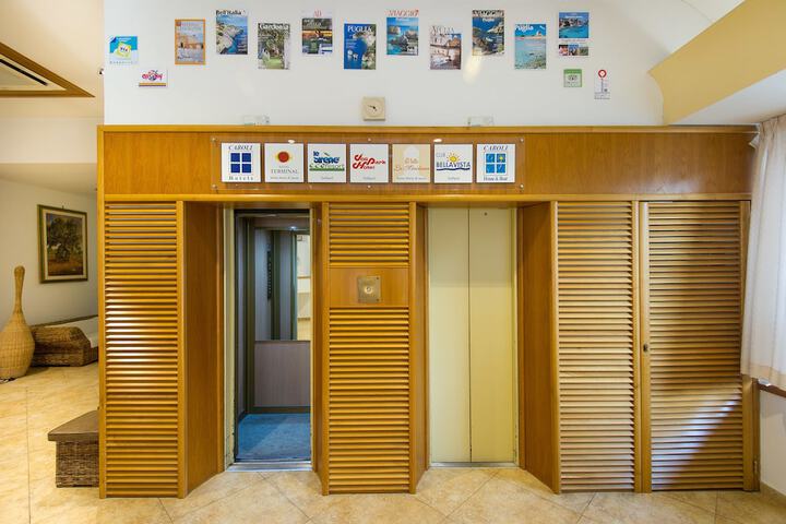 Interior entrance