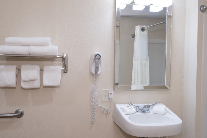 ADA Accessible Deluxe Queen with Roll in Shower (2 of 22)