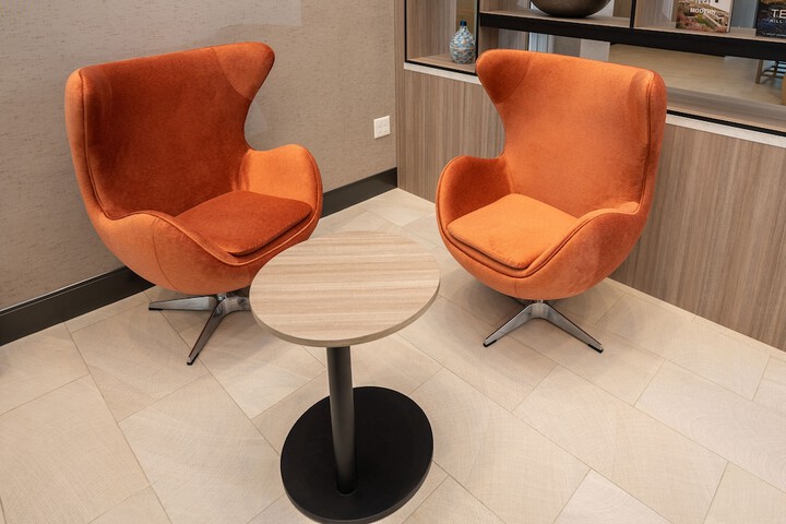 Lobby sitting area