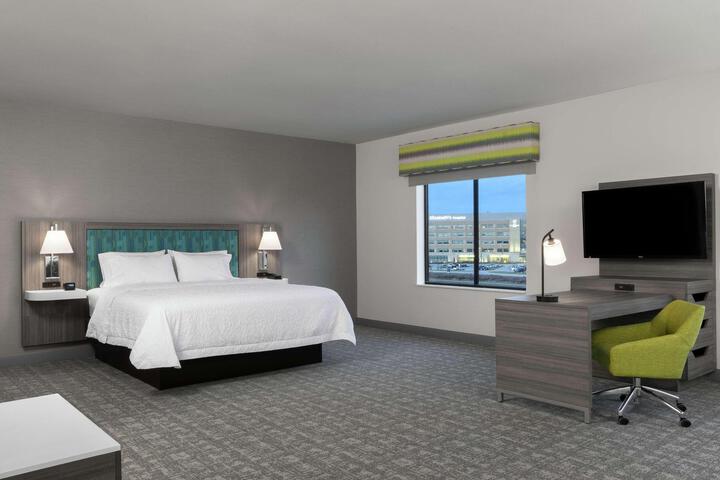 King Room with Microwave and Refrigerator (14 of 15)