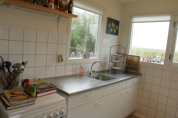 Exterior of Romantic Holiday Home Directly on the Markermeer Lake With Waterfront Terrace