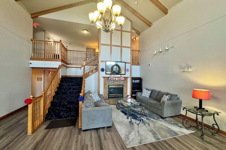 Lobby sitting area