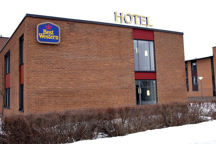 Outside Hotel