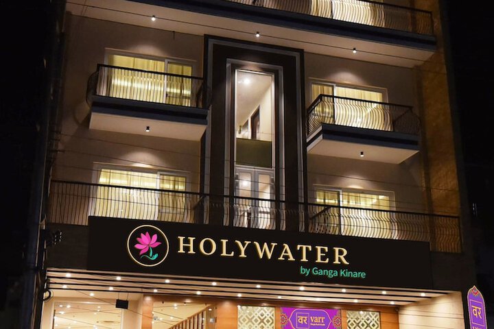 HOLYWATER Hotel by Ganga Kinare (150 mts from Ganga Ghat)