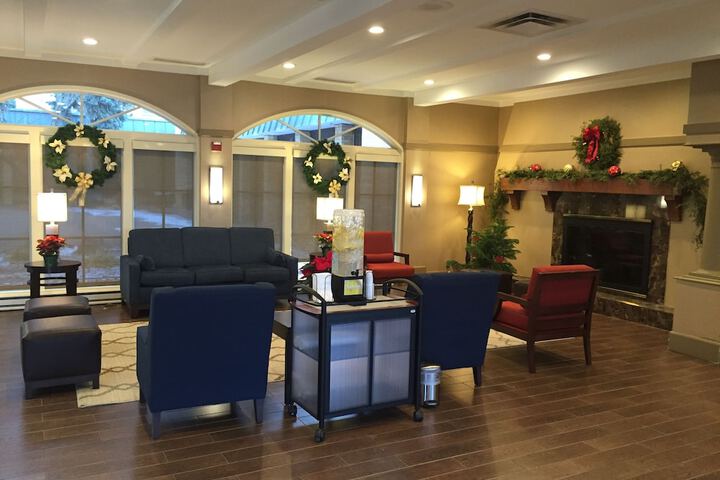 Lobby sitting area