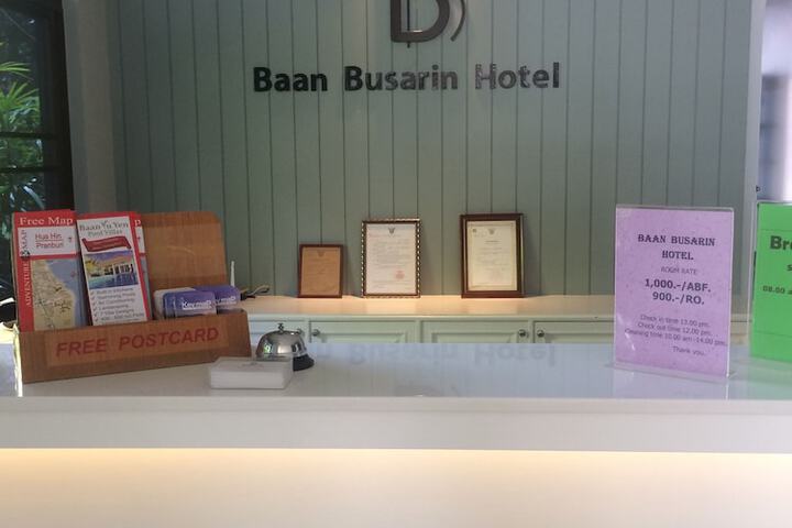 Exterior of Baan Busarin Hotel