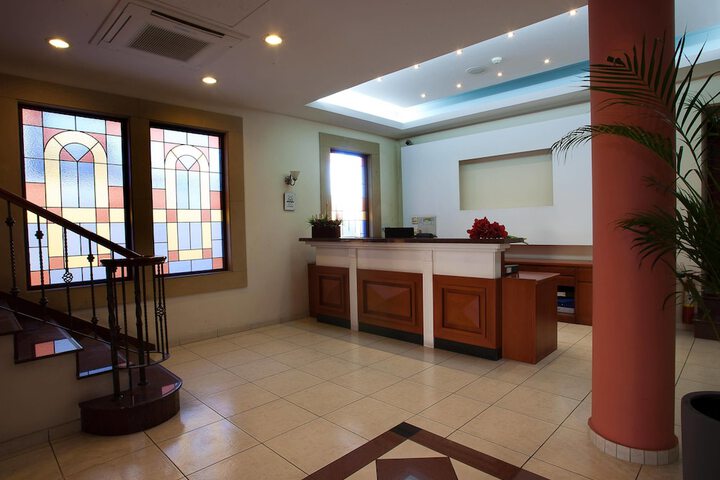 Interior entrance