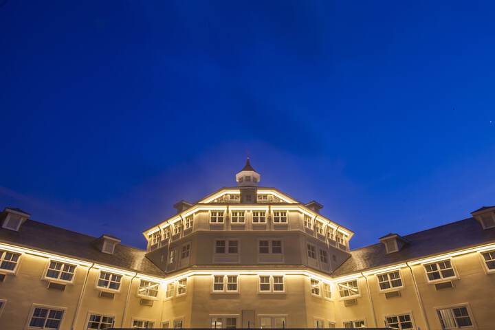 Front of property - evening/night