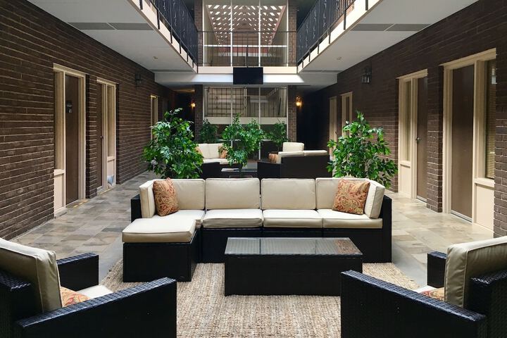 Lobby sitting area