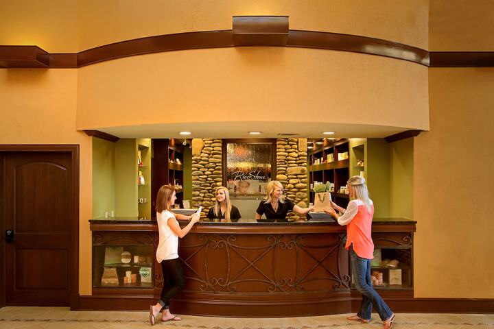 Spa reception