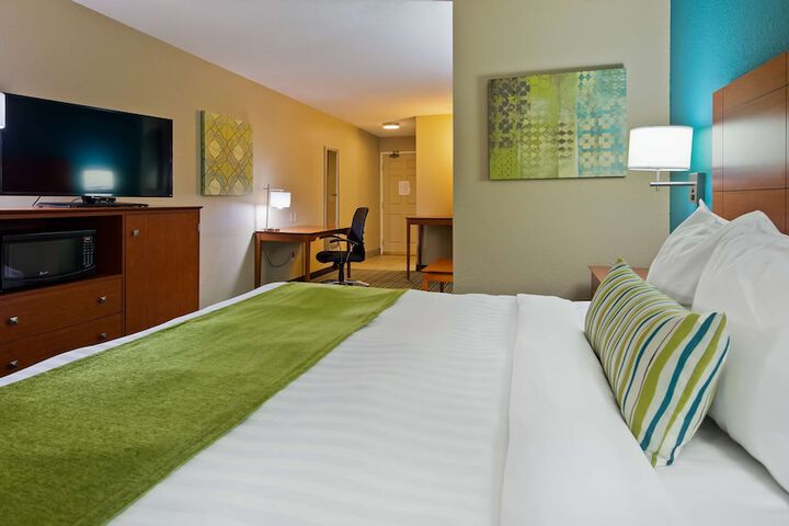 1 King Bed Microwave, Refrigerator High Speed Internet Accessible Full Breakfast (12 of 26)