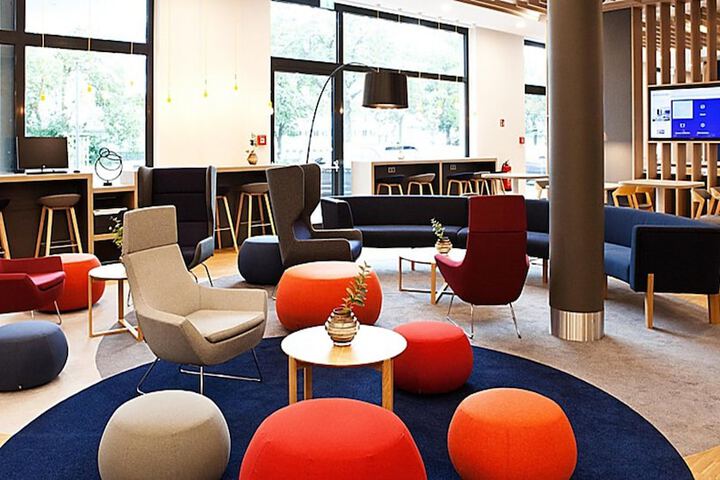 Lobby sitting area