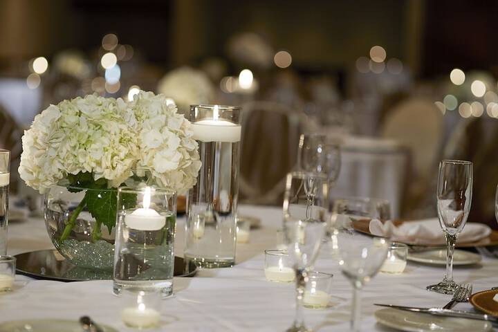 Indoor wedding