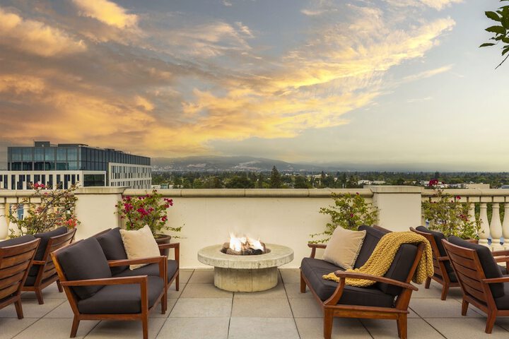 Rooftop terrace
