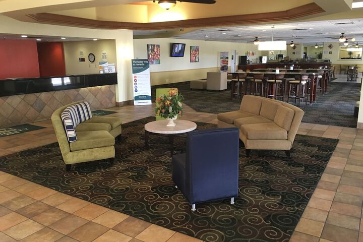 Lobby sitting area