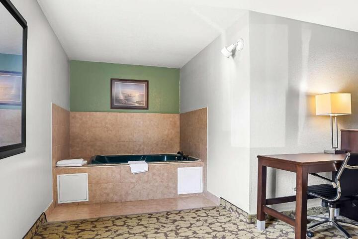 1 King Bed Microwave and Refrigerator Flat Screen Television High Speed Internet Accessible Coffee Maker Iron and Ironing Board Full Breakfast (7 of 12)