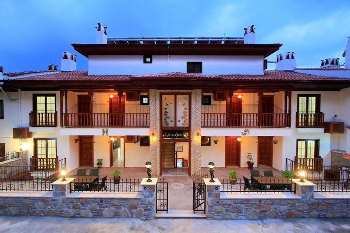 Front of property - evening/night