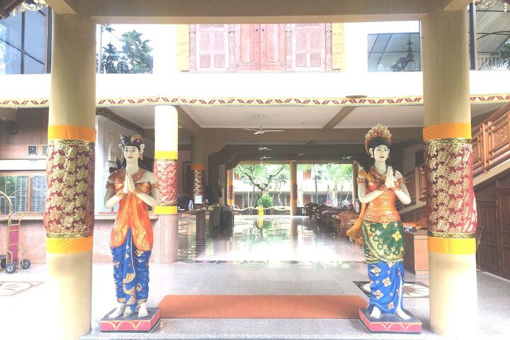 Interior entrance