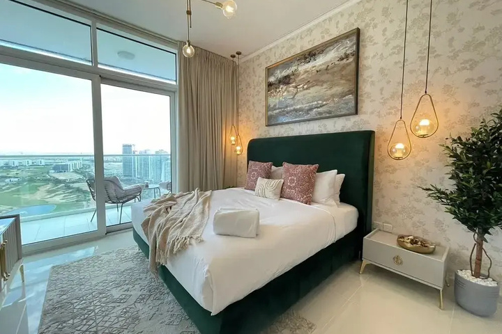Damac Hills Studio with City View