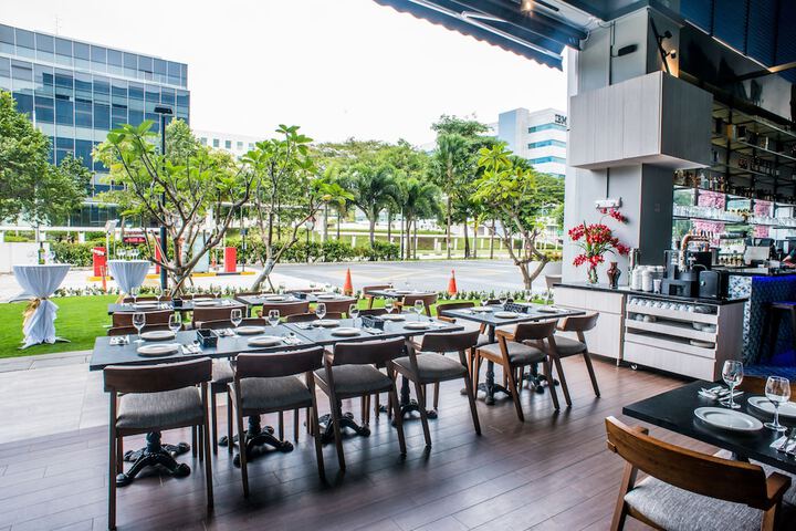 Breakfast area