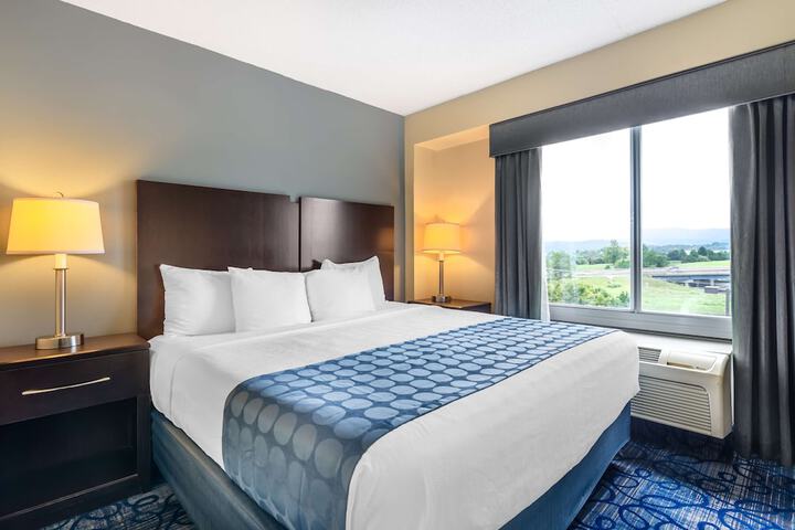1 King Bed - Wireless High Speed Internet Accessible Microwave and Refrigerator Pillowtop (7 of 26)