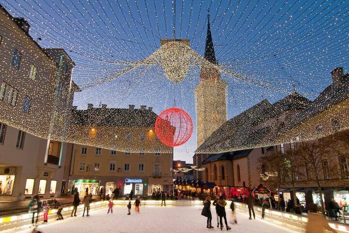 Ice skating