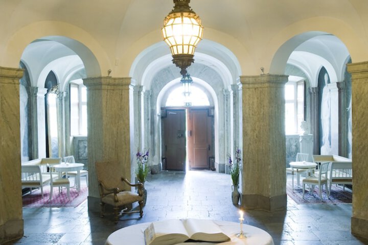 Interior entrance