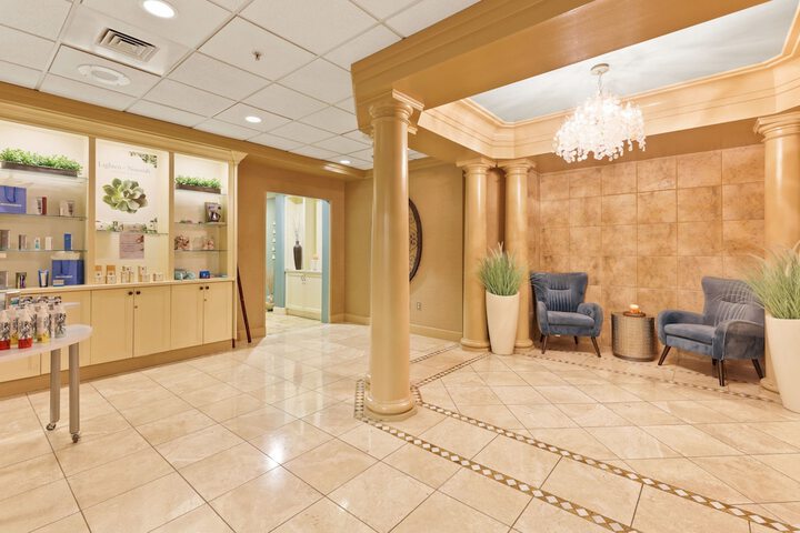 Spa reception