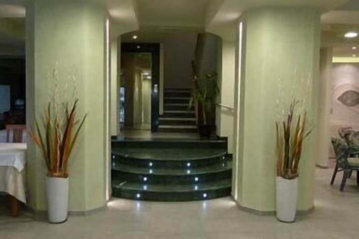 Interior entrance
