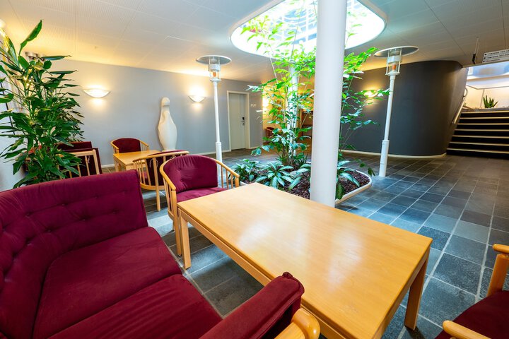 Lobby sitting area