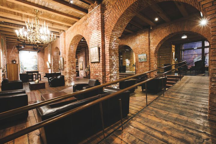 Interior entrance
