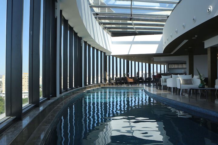 Exterior of ASBU Hotel