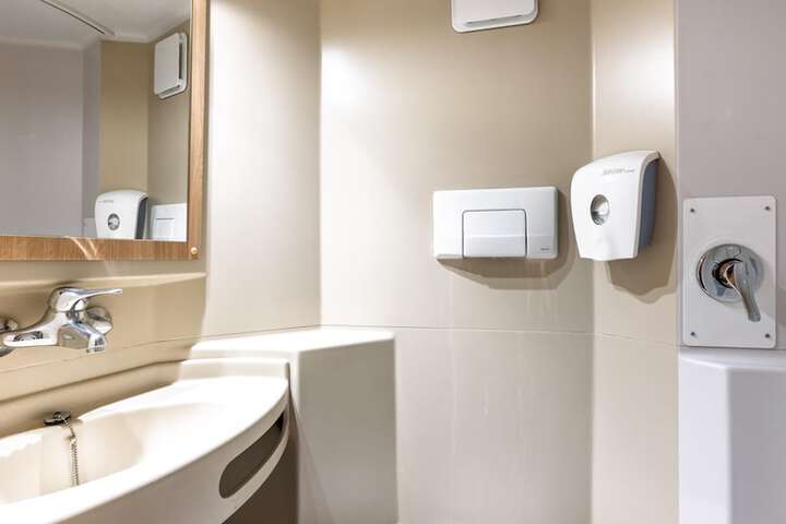 Clean Restrooms