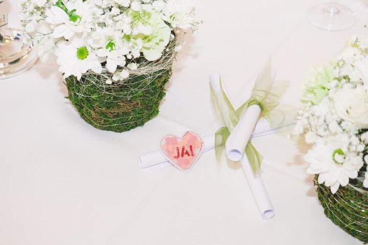 Indoor wedding