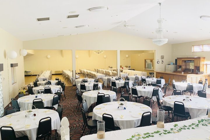 Indoor wedding