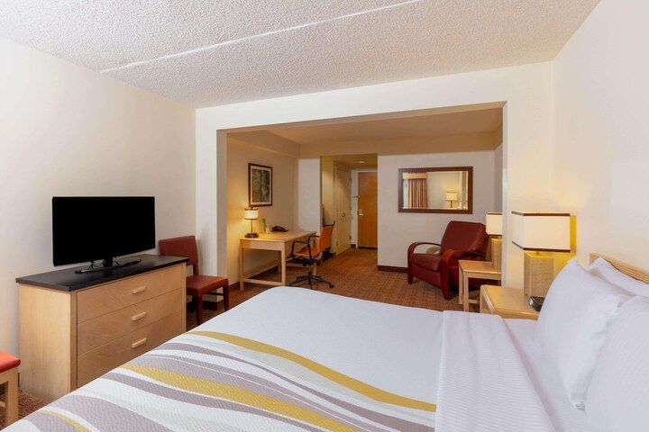 1 King Bed Accessible Room Bathtub with Grab Bars (18 of 25)