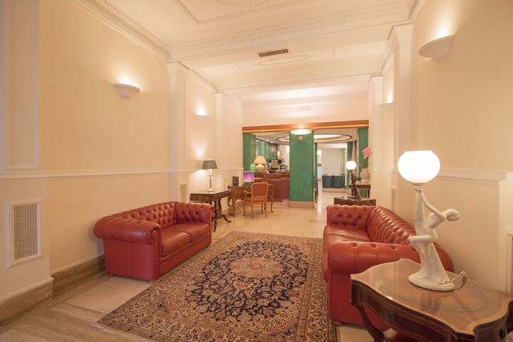 Interior entrance
