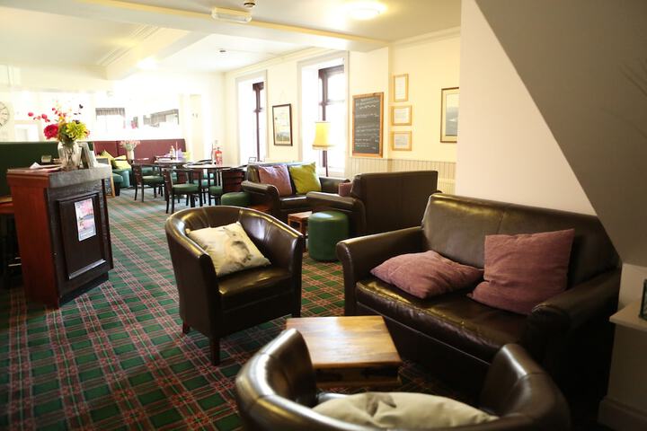 Lobby sitting area