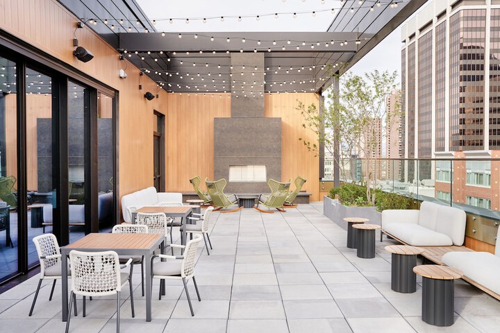 Rooftop terrace