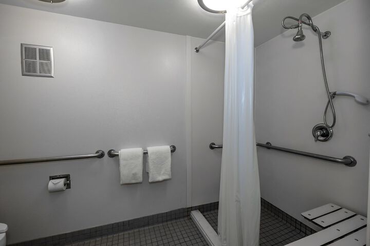 ADA Accessible Deluxe Queen with Roll in Shower (11 of 14)