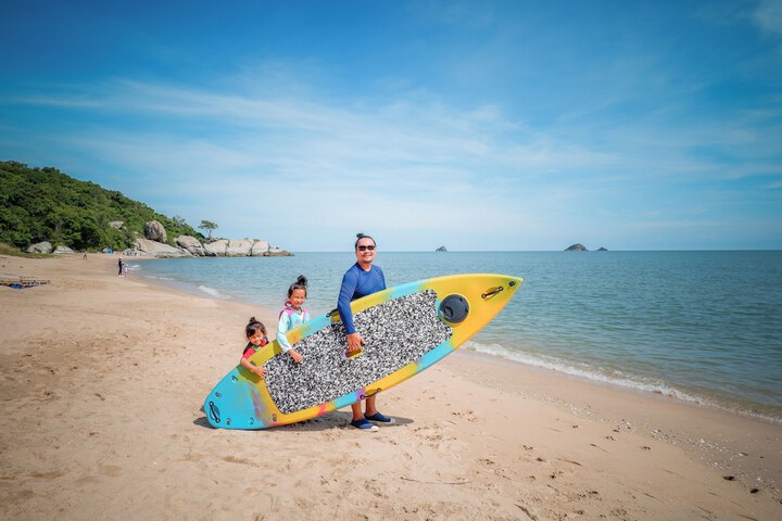 Surfing/boogie boarding